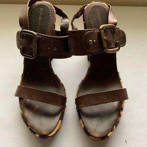 BCBG Leopard print heels.